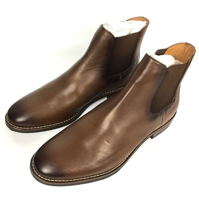 Botas de cowboy de pés redondos, resistentes à água, botas de Inverno Martin.