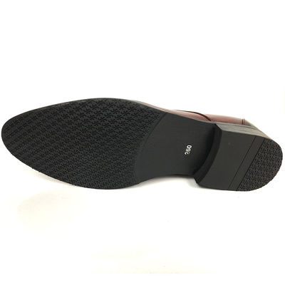 Sapatos de roupa superior de couro em estampa de crocodilo e bolsas compatíveis Sapatos de roupa masculina de sola preta