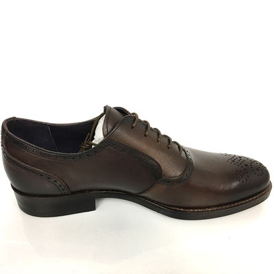2018 Fábrica de Sapatos China Sapatos de couro 100% feitos à mão Estilo italiano Sapatos formais masculinos