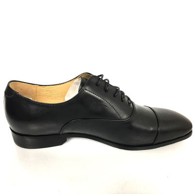 Alemanha Estilo Homens Manual Conforto Sola Oxford Vestido Sapatos Borracha Preto