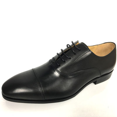 Alemanha Estilo Homens Manual Conforto Sola Oxford Vestido Sapatos Borracha Preto