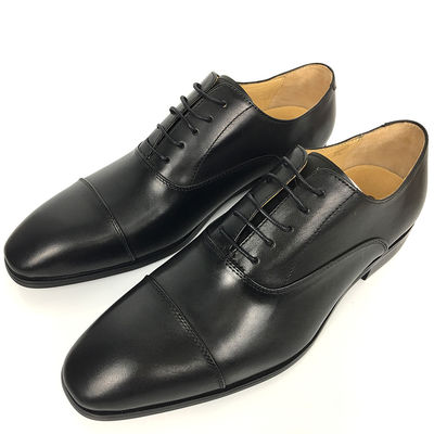 Alemanha Estilo Homens Manual Conforto Sola Oxford Vestido Sapatos Borracha Preto