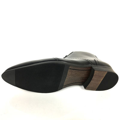 Ferraduras de couro genuíno de Inverno Homem de Neve Botas Anti-esbarro Sola de borracha Design único