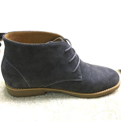 Big Size Italiano Estilo Homem Botas de Deserto Suede, Calcanhar de Inverno Premium Botas de Suede