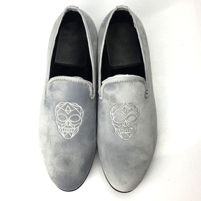 Slip bordado em camisetas de veludo, camisetas masculinas de luxo