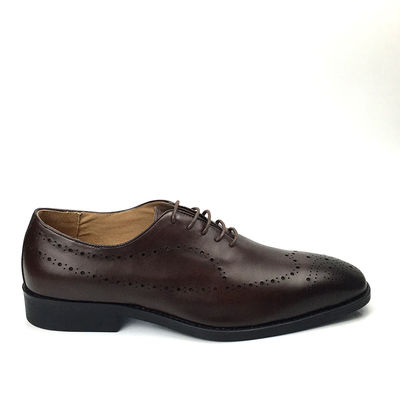 Calçado de cor à mão Homens vestidos formais Sapatos estilo elegante