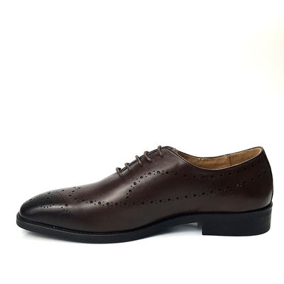 Calçado de cor à mão Homens vestidos formais Sapatos estilo elegante