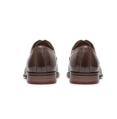 Sapatos duráveis de 3 cm de salto, calçado de couro, calçado de festa, calçado para homens.