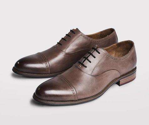 Sapatos duráveis de 3 cm de salto, calçado de couro, calçado de festa, calçado para homens.