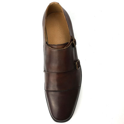 Calçados de Verão Homens Calçados Oxford com Fivela Dupla