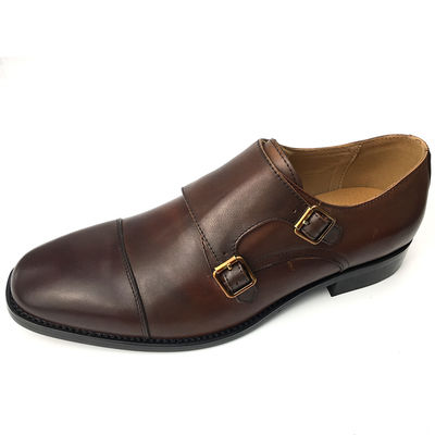 Calçados de Verão Homens Calçados Oxford com Fivela Dupla
