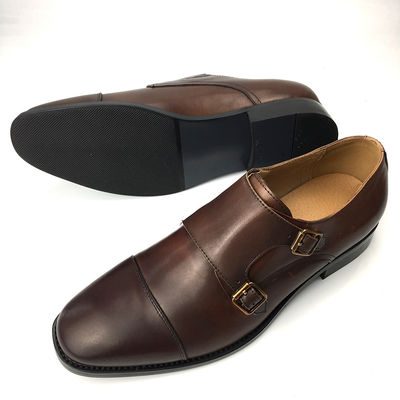 Calçados de Verão Homens Calçados Oxford com Fivela Dupla