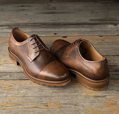Vestido casual de negócios masculino Sapatos de couro masculino Plus - tamanho 45 46 47