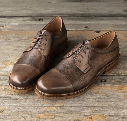 Vestido casual de negócios masculino Sapatos de couro masculino Plus - tamanho 45 46 47