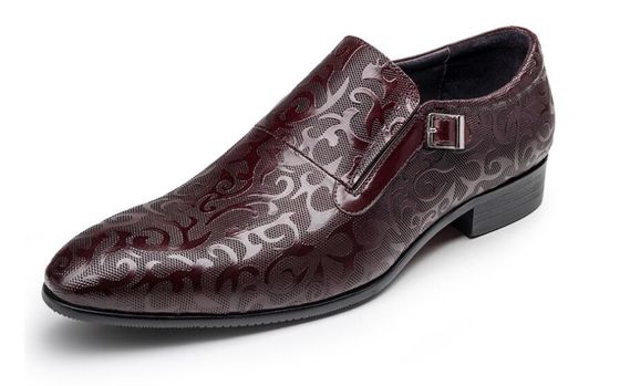 Sapatos de pele de homem Python genuíno, Sapatos de vestido clássico de cobra exótica.