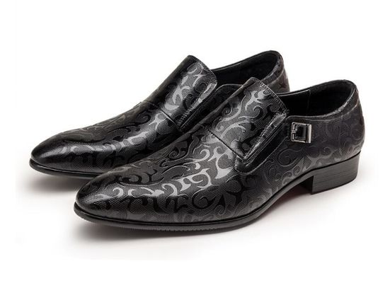 Sapatos de pele de homem Python genuíno, Sapatos de vestido clássico de cobra exótica.