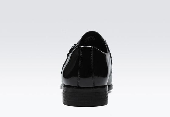 Retro Brogue Homem Sapatos Formal, Escritório Negro Sapatos Oxford