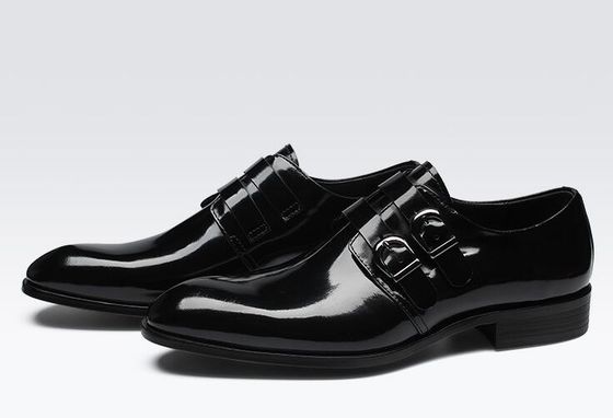 Retro Brogue Homem Sapatos Formal, Escritório Negro Sapatos Oxford
