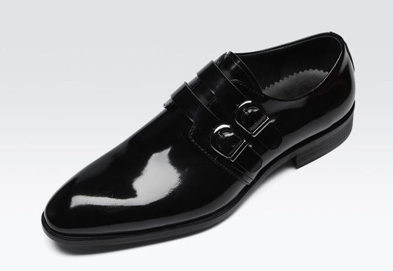 Retro Brogue Homem Sapatos Formal, Escritório Negro Sapatos Oxford