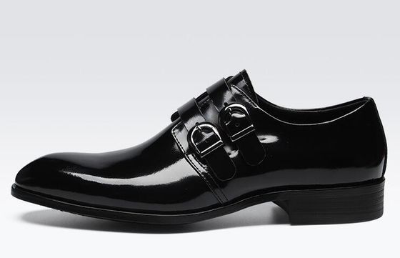 Retro Brogue Homem Sapatos Formal, Escritório Negro Sapatos Oxford
