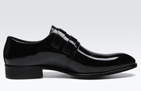 Retro Brogue Homem Sapatos Formal, Escritório Negro Sapatos Oxford