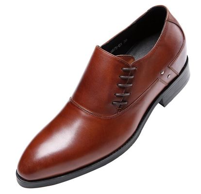 Sapatos de couro masculino para escritório, festa, dança, casamento.