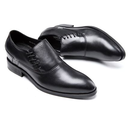 Sapatos de couro masculino para escritório, festa, dança, casamento.