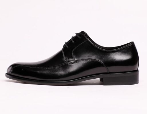 Oficiais de negócios, sapatos de couro, calçados negros, resistentes ao deslizamento.