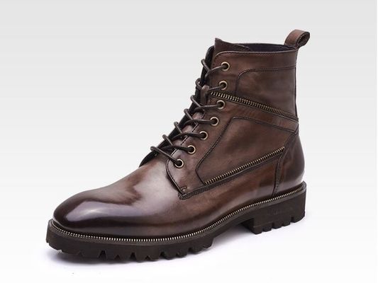 Botas Militares de Couro Genuino Respiráveis Homens Botas de Treinamento do Exército Impermeáveis