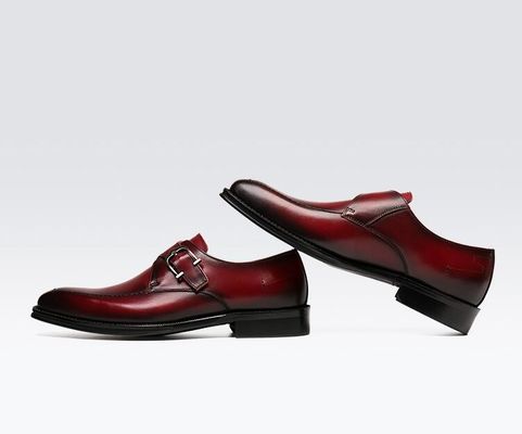 Sapatos de roupa de couro genuíno de Oxford / Luxo Sapatos com alças de 3cm