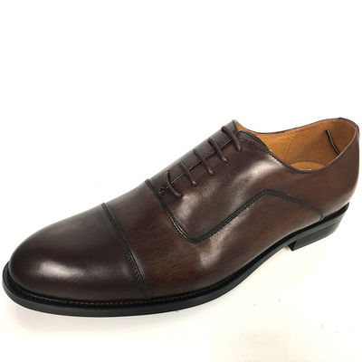 Pés pontiagudos de couro genuíno, vestido de couro masculino, sapatos de negócios, festa de casamento.