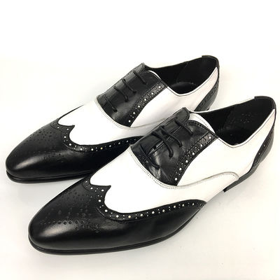 Negócios Sapatos de vestido de noiva para homens / Sapatos de couro tecido para homens