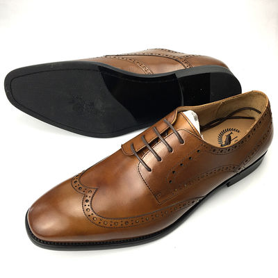 Sapatos originais de vestido de noiva para homens / sapatos de salto baixo para festa de casamento