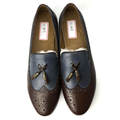 Mocasins de couro masculino Sapatos / Loafers Casual masculino Couro genuíno superior