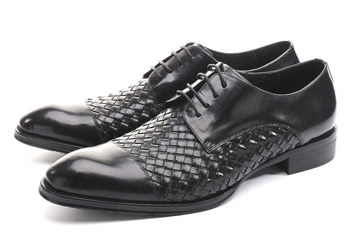 Business BV Oxfords Calçado casual, calçado preto para festas.