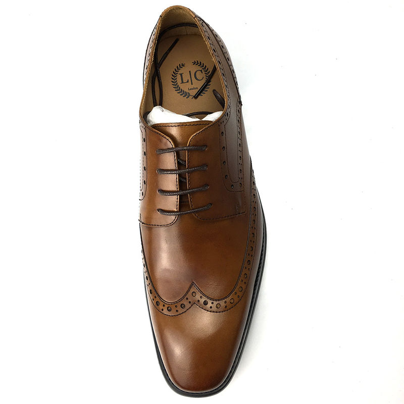 Sapatos originais de vestido de noiva para homens / sapatos de salto baixo para festa de casamento